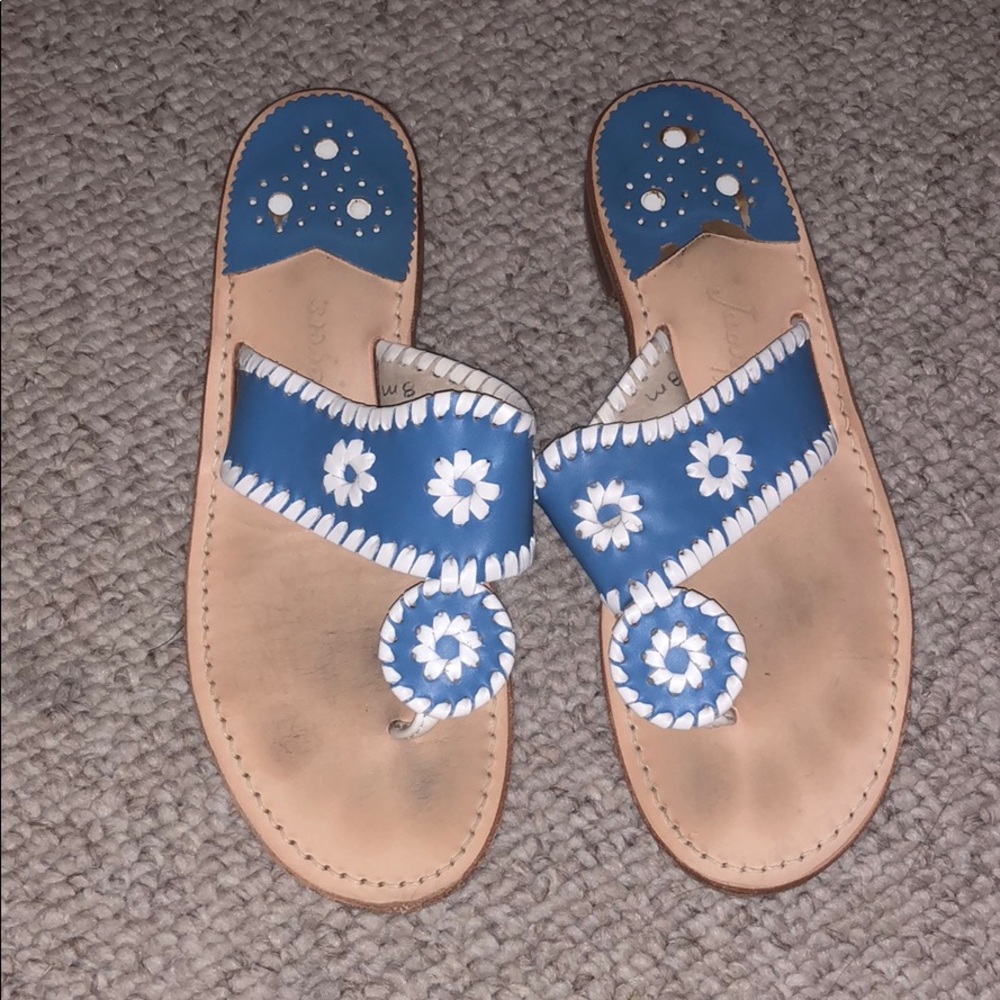 Carolina Blue & White Jack Rogers Spirit Sandal